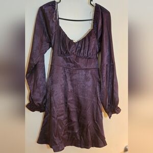 Deep Purple Purple Inspired Hearts Dress